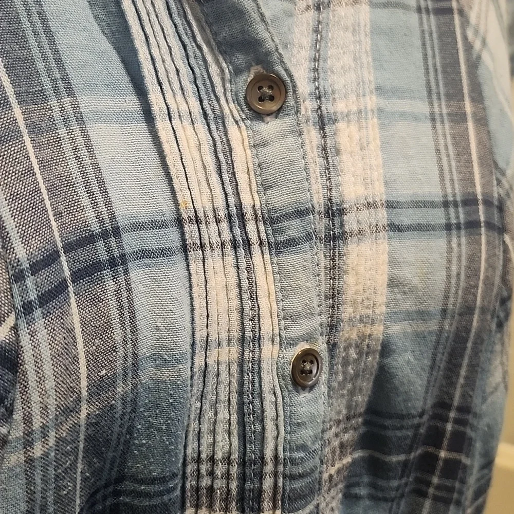 Sundance flannel shirt size M Patchwork Cotton